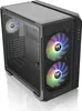 Thermaltake View 51 TG ARGB, Midi Tower, PC, Čierna, ATX, Náhľad obrázku produktu 1