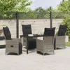 "2026 Promotion" Garten Essgruppe mit Kissen - 5 pcs - Grau Produktbild-Vorschau 3