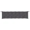 vidaXL Záhradná lavica Anthracite 200x50x7 cm Oxford Fabric Náhľad obrázku produktu 4