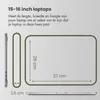 Accezz Laptophoes 15-16 inch - Laptopsleeve - Zwart Productafbeelding-voorbeeld 4