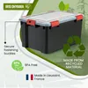 Cajas de almacenamiento de plástico de alta densidad con Vista previa de la imagen del producto 3