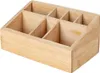 A wooden organizer with multiple compartments. Náhled obrázku produktu
