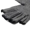 Arthritis Handschuhe für Schmerzlinderung, Fingerlos, Grau Produktbild-Vorschau 6