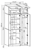 Roomart DORA-II Waschmaschinen-Überbauschrank 115 cm breit, Produktbild-Vorschau 7