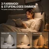 Leselampe Buch Klemme Aufladbar 3 Farbtemperatur Dimmbar Produktbild-Vorschau 2