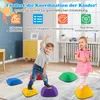 COSTWAY kamienie do balansowania, antypoślizgowe kamienie Podgląd zdjęcia produktu 2