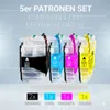 5er Pack Druckerpatronen 422 422XL kompatibel mit MFC-J5740 Produktbild-Vorschau 2