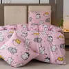 Komplet Pościeli Różowa Kotki 160x200 z 2 Poszewkami 70x80 Podgląd zdjęcia produktu 3