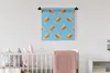 MuchoWow® Wandteppich Wandbehang Kartoffel - Muster - Blau Produktbild-Vorschau 1
