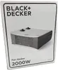 Termowentylator BLACK+DECKER 2000W Biały Płaski Podgląd zdjęcia produktu 11