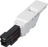 A white and black electronic component, likely a switch or sensor, is shown against a white background. Voir les images du produit