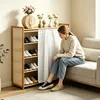 6 Etagen Schuhregal aus Holz mit Produktbild-Vorschau 1