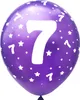 Oblique Unique Luftballon Set Zahl 7 für 7. Geburtstag Produktbild-Vorschau 2