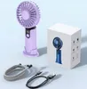 USB ventilátor Tichý mini stolní ruční ventilátor 5000 mAh Náhled obrázku produktu 15