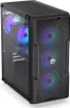 A computer tower case with RGB lighting. Produktbild-Vorschau