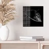 DEQORI Glasbild Echtglas 30x30 cm 'Schönes Pferd im Profil' Produktbild-Vorschau 4