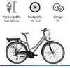 Zündapp Z802 E Bike Trekking 28 Zoll grau/grün Produktbild-Vorschau 5