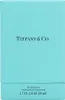 A close-up of a Tiffany & Co. perfume box. Náhled obrázku produktu