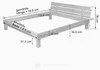Krok Wood Massivholzbett Valetta in Buche (120 x 200 cm) Produktbild-Vorschau 6