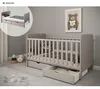 ISABEL Babybett 2in1 140x70 cm Kaschmir mit 2 Schubladen, Produktbild-Vorschau 6