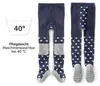 LaLoona Baby Krabbelstrumpfhose mit ABS Sohle - Sterne/Blau Produktbild-Vorschau 7