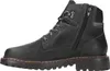 A side view of a black leather boot. Produktbild-Vorschau