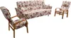 Couch plus zwei Sessel BOSTON Sofa mit Schlaffunktion Produktbild-Vorschau 2