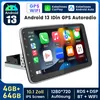 obrotowy ekran 360° Carplay 10" Android13 DAB+ 1DIN radio Podgląd zdjęcia produktu 2