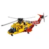 A Lego Technic helicopter on a white background. Produktbild-Vorschau