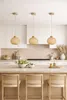 Luxolar LED Pendelleuchte E27 Rattan Boho Beige/Grau - Produktbild-Vorschau 5