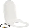 D-Form WC Sitz Nicht elektrisch Toilettensitz mit Produktbild-Vorschau 1