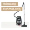 Severin BC 7052, 850 W, Bęben próżniowy, Suchy, Worek na Podgląd zdjęcia produktu 6
