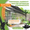 KESSER® Sonnenschirm Doppelsonnenschirm 4,6m x 2,7m | Produktbild-Vorschau 5