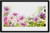Bild 60x40 MDF-Rahmen Wandkunst Blumen Pflanzen Natur Produktbild-Vorschau 1