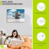 ARTland Leinwandbild Stapel von fünf Steinen Größe: 40x30 Produktbild-Vorschau 3