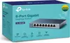 The image shows the retail packaging of a TP-Link 8-Port Gigabit Desktop Switch. Anteprima dell’immagine prodotto