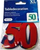 1 BEUTEL MIT 14g große Zahlen 8cm x 6,5cm 50.GEBURTSTAG Produktbild-Vorschau 2