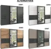 Schwebetürenschrank Kleiderschrank 270 cm 3-türig Produktbild-Vorschau 8
