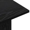 vidaXL Tavolino consolle nero, aspetto legno di quercia, Anteprima dell’immagine prodotto 9