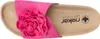 Das Bild zeigt einen flachen Schuh in leuchtendem Pink mit einer einfachen und eleganten Form. Der Schuh ist von der Seite abgebildet und hebt die klare Silhouette und die Farbtiefe hervor. Produktbild-Vorschau