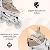 Patins à roulettes Blackwheels Flex Pro Beige Patins à Voir les images du produit 4