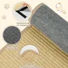 COSTWAY 2 pcs Griffoir mural, tapis griffoir 80x50cm, tapis Voir les images du produit 6
