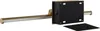 A close-up, side view of a gold and white LED light fixture, likely a picture light, against a white background. The fixture has a long, thin light bar and a rectangular black housing with a switch. A separate black square piece is also visible below the h Produktbild-Vorschau