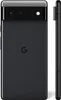A black Google Pixel 6 smartphone is shown from the back and side. Produktbild-Vorschau