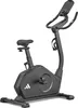 A black Adidas exercise bike is shown against a white background. Produktbild-Vorschau