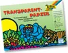 The image shows a package of transparent paper with a colorful illustration of animals. Anteprima dell’immagine prodotto