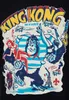 KING KEROSIN Ringer T-Shirt Mit Artwork-Motiv Paris Schwarz Produktbild-Vorschau 4