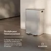 Klarstein EcoVista Poubelle - Tri sélectif 60 L avec bac à Voir les images du produit 6