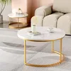STILVORA Couchtisch 2er Set Satztisch Gold, Beistelltisch Produktbild-Vorschau 10