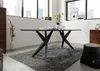 MASSIVMOEBEL24 | Table à manger 160x90 Acacia laqué Brun / Voir les images du produit 4